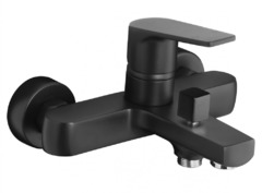 Смеситель Azario Treya AZ-156805024 для ванны, с коротким изливом, черный