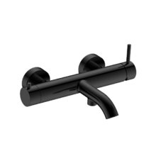 Смеситель Aquame Siena AQM6212MB для ванны и душа, цвет черный матовый