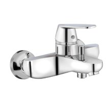 Смеситель Aquame Prato, для ванны и душа, с душевым гарнитуром, цвет хром, AQMP6132