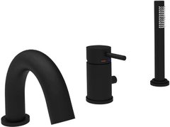 Смеситель Paffoni Light LIG047NO для ванны, черный