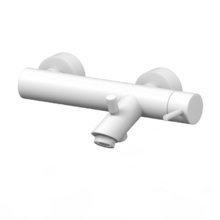 Смеситель Paffoni Light LIG022BO для ванны и душа, без душевого гарнитура, цвет белый матовый