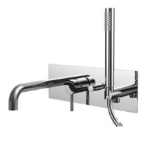 Смеситель Paffoni Light LIG001CR для ванны и душа, хром