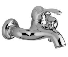 Смеситель Paffoni Flavia FA022CR для ванны, без душевого гарнитура, цвет хром