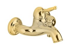 Смеситель Paffoni Giorgia GI022GF для ванны, без душевого гарнитура, цвет золото