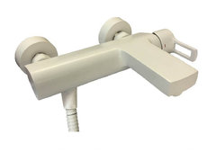 Смеситель Paffoni Ringo RIN022BO для ванны без душевого гарнитура, цвет белый матовый