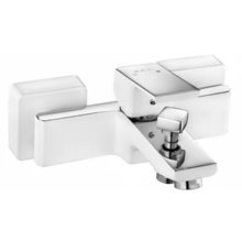 Смеситель для ванны и душа E.C.A Tiera 104802469EX, белый