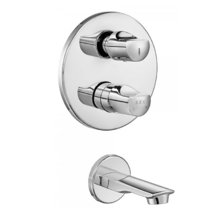 Смеситель для ванны E.C.A Myra 102101146HEX, скрытого монтажа