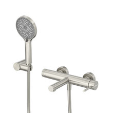 Смеситель для ванны и душа Cezares RELAX-VD-IN, с душевым гарнитуром, сатин