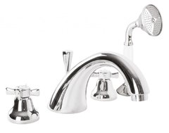 Смеситель Cezares LORD-BVD-01-M для ванны, хром, ручка ручного душа хром