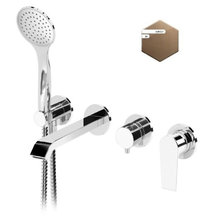 Смеситель для ванны и душа Cezares NAUTIC-VDM3-SS, бронза