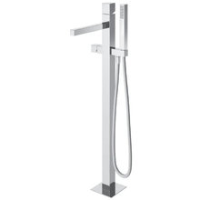 Смеситель для ванны и душа Cezares CZR-B-VDPQ-01, напольный, хром