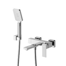 Смеситель для ванны и душа Cezares SLIDER-VD-01, с душевым гарнитуром, хром