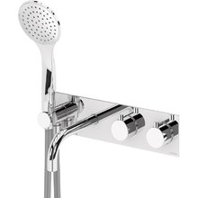 Смеситель для ванны и душа Cezares CZR-B-VDM2-T-01, хром