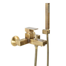 Смеситель Cezares Unika UNIKA-VDM-02 для ванны и душа, с гарнитуром, бронза