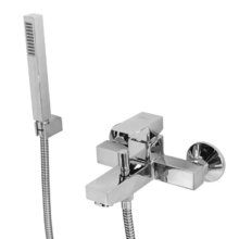 Смеситель Cezares Unika UNIKA-VDM-01 для ванны и душа, с гарнитуром, хром