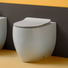 Унитаз приставной Kerasan Flo в комплекте с крепежом WB5N, цвет белый, 311601