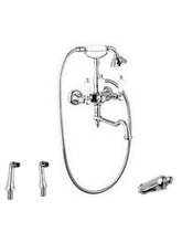 Смеситель Cezares First PBV2-01-M цвет хром, ручки металл