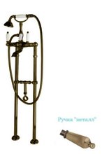 Смеситель Cezares First VDPS-02-M цвет бронза, ручки металл