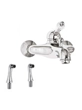 Смеситель Cezares Vintage PBVM-01-Sw цвет хром, ручки Swarovski