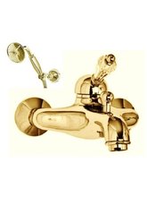 Смеситель Cezares Vintage VDM-03/24-Sw цвет золото 24 карат, ручки Swarovski