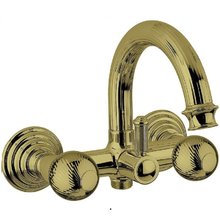 Смеситель Cezares Olimp VD-02-M цвет бронза, ручки круглые металл