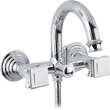 Смеситель Cezares Olimp VD-01-O цвет хром, ручки квадратные металл