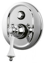 Смеситель Cezares Margot, MARGOT-VDIM-01-Bi для ванны и душа, хром/белый