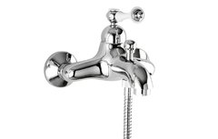 Смеситель Cezares Margot MARGOT-PBVM-01-Bi для ваны/душа, хром/белый