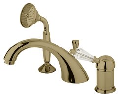 Смеситель Cezares VINTAGE-BVDM-02-Sw для ванны, бронза, ручки Swarovski