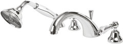 Смеситель Cezares VINTAGE-BVDM-01-Sw для ванны, хром, ручки Swarovski