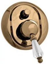 Смеситель Cezares VINTAGE-VDIM-02-Sw для душа, бронза, ручки Swarovski