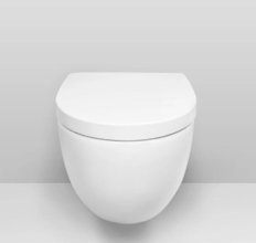 Подвесной унитаз AM.PM Awe C111738SC, крышка микролифт