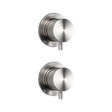 Встраиваемый смеситель Cisal Xion XI000215D1 с переключателем на 2 положения, цвет нержавеющая сталь