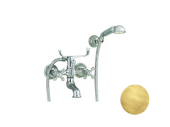 Смеситель Cisal Arcana AC00012027 для ванны и душа с душевым гарнитуром, бронза