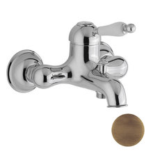 Смеситель Cisal Arcana Empress EM00013027 однорычажный настенный для ванны/душа, бронза