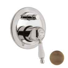 Встраиваемый однорычажный смеситель Cisal Arcana Empress EM00210027 для ванны/душа, цвет бронза