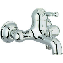 Смеситель Cisal Arcana Royal AY00013021 однорычажный настенный для ванны/душа, хром