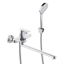 Смеситель для ванны и душа Damixa Apollo 479500000, с душевым гарнитуром, цвет хром