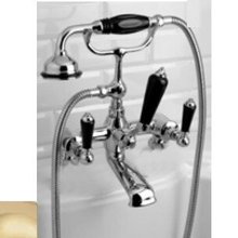 Cмеситель Devon&Devon Black Dandy MARF40MOTBD для ванны/душа, светлое золото