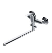 Смеситель Dorff Stark D1109500 для ванны и душа, с длинным изливом, хром