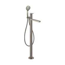 Смеситель для ванны и душа Gessi Via Manzoni 24982/149, с душевым гарнитуром, цвет матовый никель