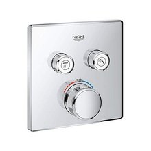 Смеситель для ванны и душа Grohe Grohtherm SmartControl 29124000, хром