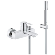 Смеситель Grohe Lineare New 33850001 для ванны и душа, с душевым гарнитуром, хром