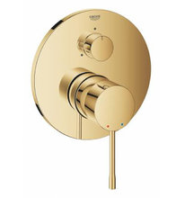 Смеситель скрытого монтажа (внешняя часть) Grohe Essence 24092GL1 для ванны и душа, холодный рассвет глянец