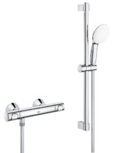 Смеситель для ванны и душа Grohe Grohtherm 500 34796001, термостатический, с душевым гарнитуром, цвет хром