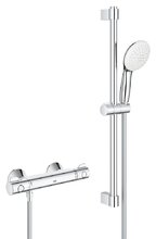 Смеситель для ванны и душа Grohe Grohtherm 800 34565002, термостатический, с душевым гарнитуром, цвет хром