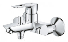 Смеситель Grohe BauLoop, 23602001, для ванны и душа, с ограничителем температуры, хром