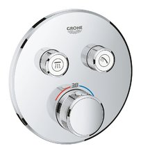 Смеситель для ванны и душа Grohe SmartControl, 29119000, термостатический, на 2 потребителя, хром