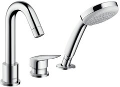 Смеситель на борт ванны Hansgrohe Logis 71313000 на 3 отверстия