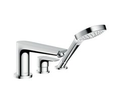 Смеситель на борт ванны Hansgrohe Talis E 71731000, на 3 отверстия, хром